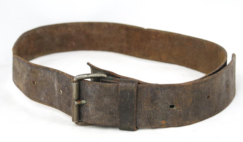 WW2 Finnish M30 leather belt