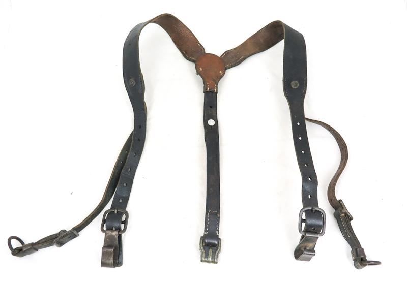 WW2 German Wehrmacht/Waffen-SS combat y-straps - rbnr