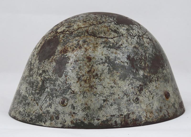 WW2 Finnish army czech M/32 steel helmet - Winter camo