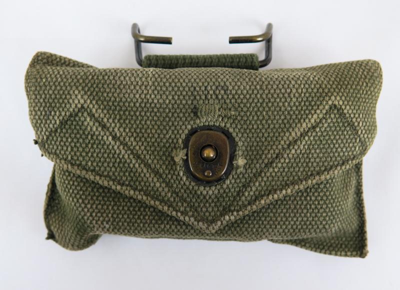 Cold war US army M1942 OD 1st aid pouch