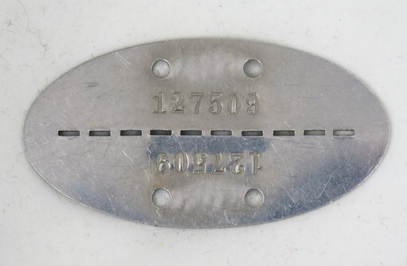 WW2 Finnish soldier ID-disc - 1939-40 Winterwar model