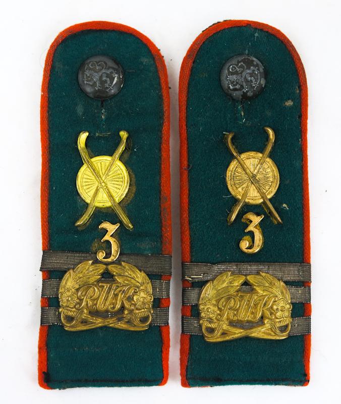 Pre-war Finnish M/1922 Sergeant shoulder boards - PPP1