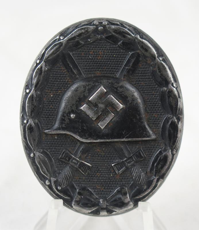 WW2 German Wehrmacht/Waffen-SS wound badge black - L/11 Deumer