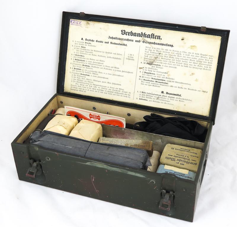 WW2 German Wehrmacht/Waffen-SS Verbandkasten medical box