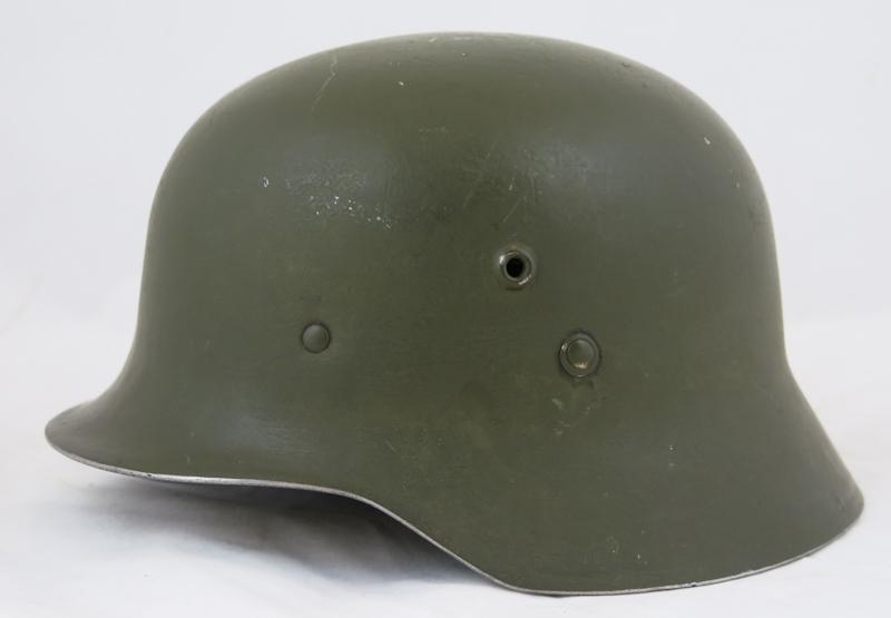 Post-war Finnish army hungarian M38 helmet