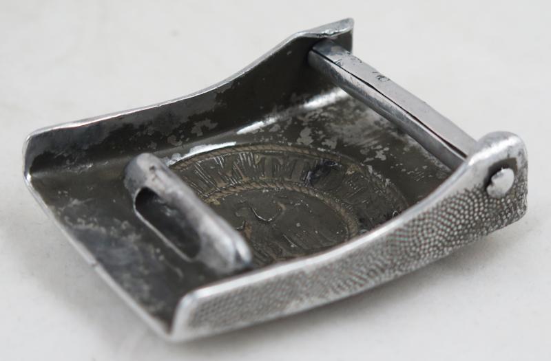 WW2 German Wehrmacht army aluminium combat belt buckle