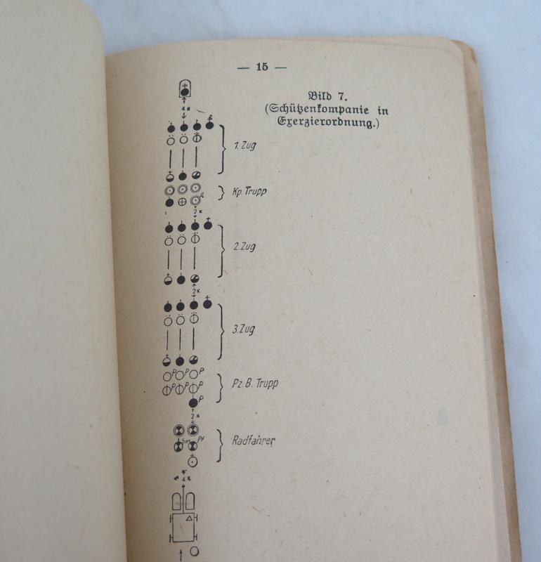 WW2 German Manual H.Dv 130/2b Ausbildungsvorschrift fur die infanterie - Die Schutzenkompanie teil 2