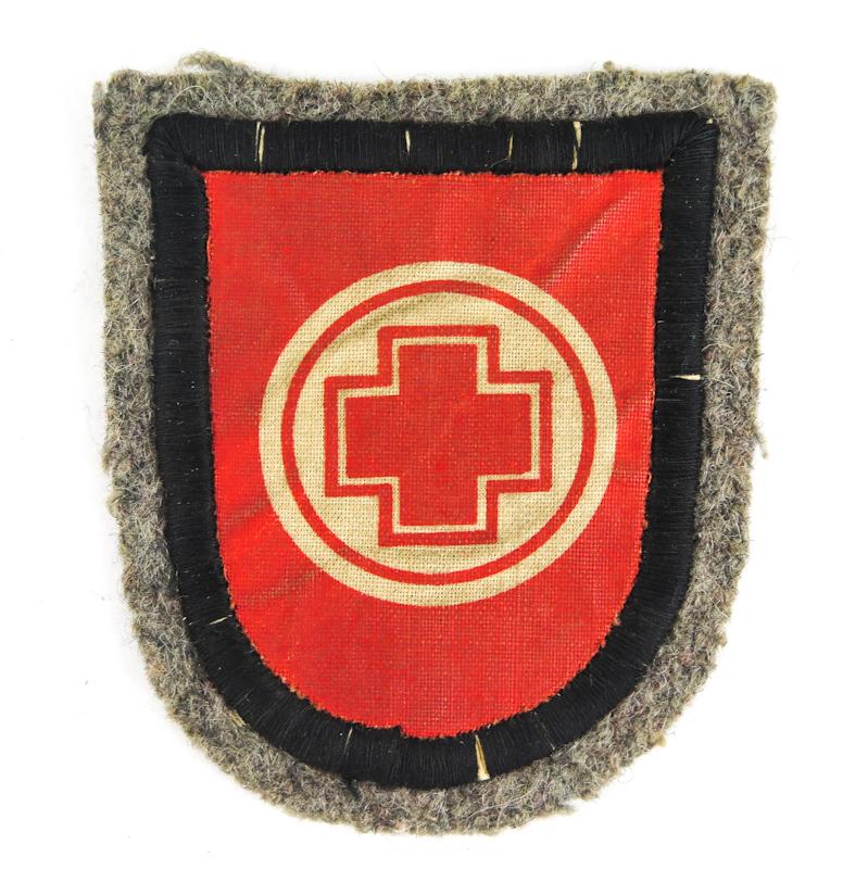 Post-war Finnish army M/49 trade patch -  medic