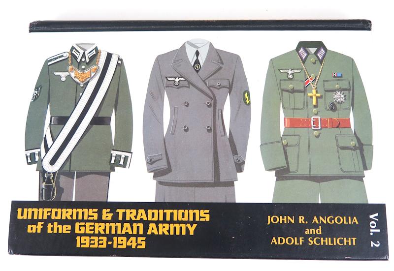 Book - Uniforms and traditions of the German army 1933 - 1945 - volume 2