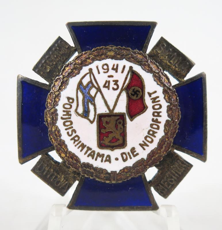 WW2 Finnish German Northern front cross - Die Nordfront kreuz 1941-43