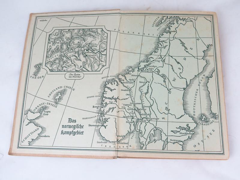WW2 German book - Kampf um Norwegen