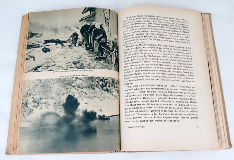 WW2 German book - Kampf um Norwegen