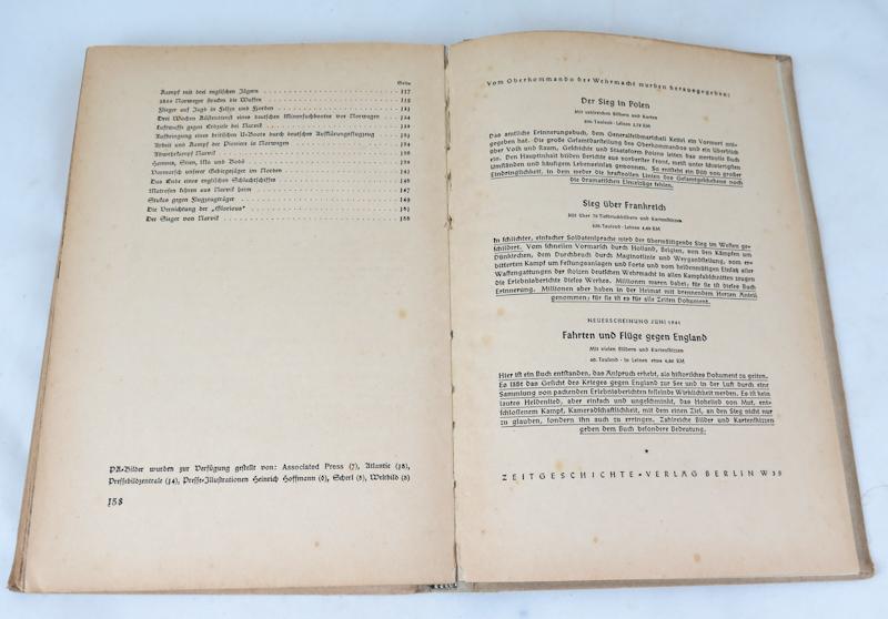 WW2 German book - Kampf um Norwegen
