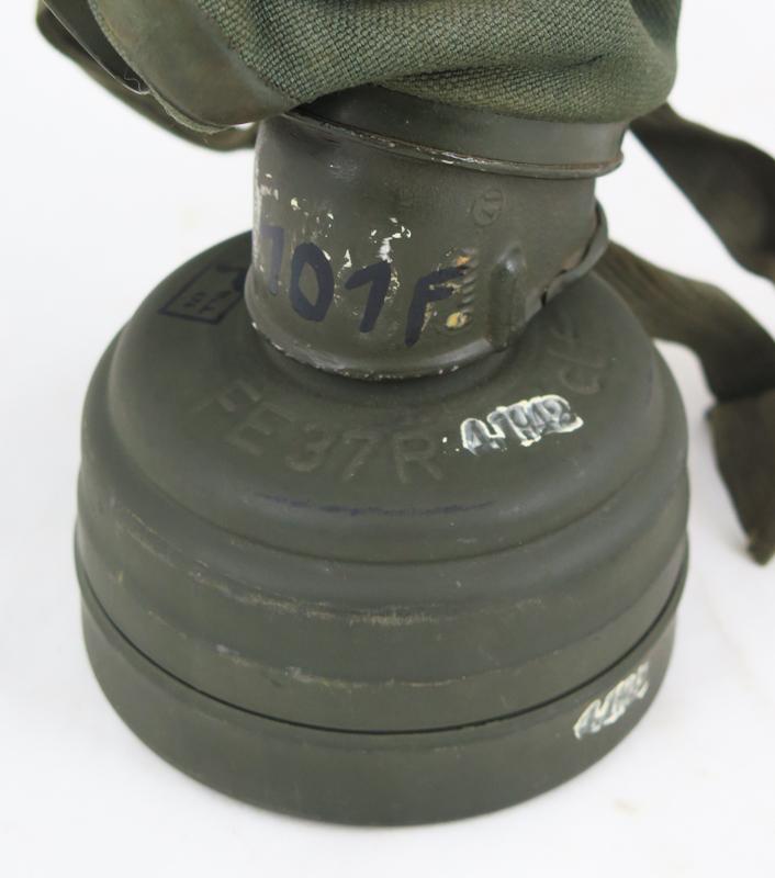 WW2 German Wehrmacht army GM30 gas mask set - named