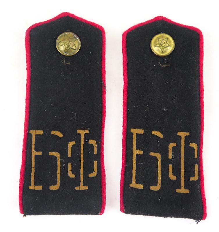 WW2 Soviet Navy Baltic fleet seaman shoulder boards