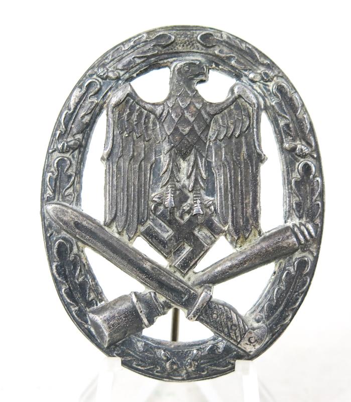 WW2 German Wehrmacht/Waffen-SS General assault badge - Rudolf Karneth