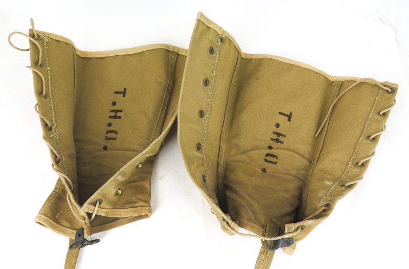WW2 US Marine Corps gaiters