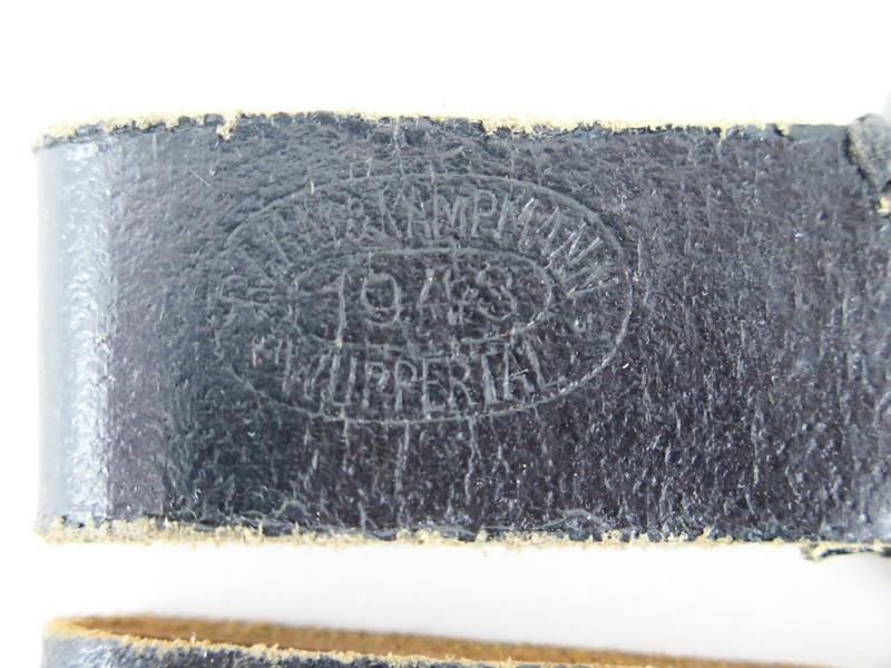 WW2 German Wehrmacht/Waffen-SS D-ring belt set