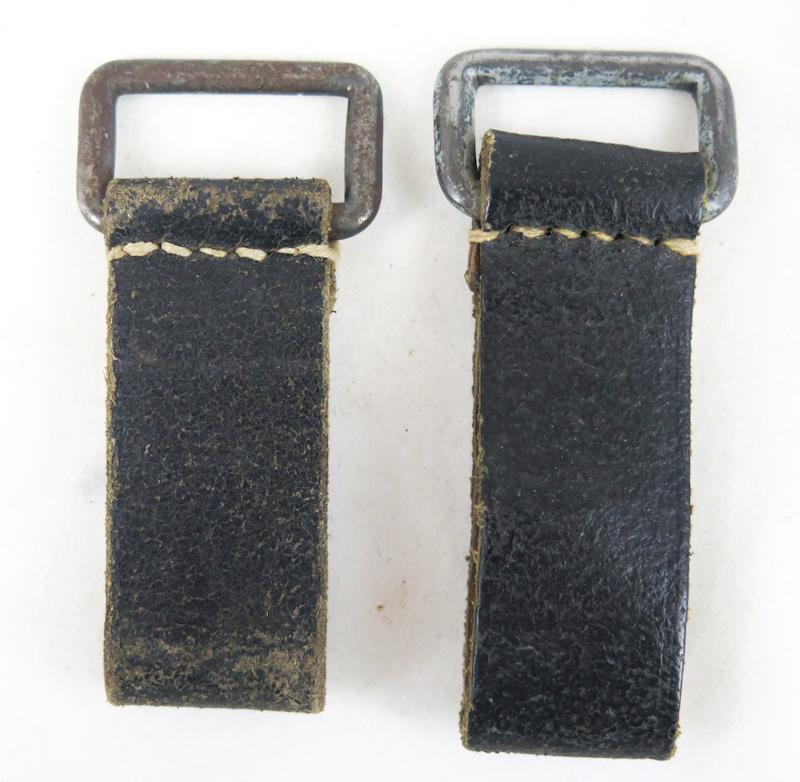 WW2 German Wehrmacht/Waffen-SS belt D-ring set