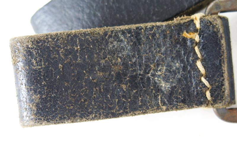 WW2 German Wehrmacht/Waffen-SS belt D-ring set