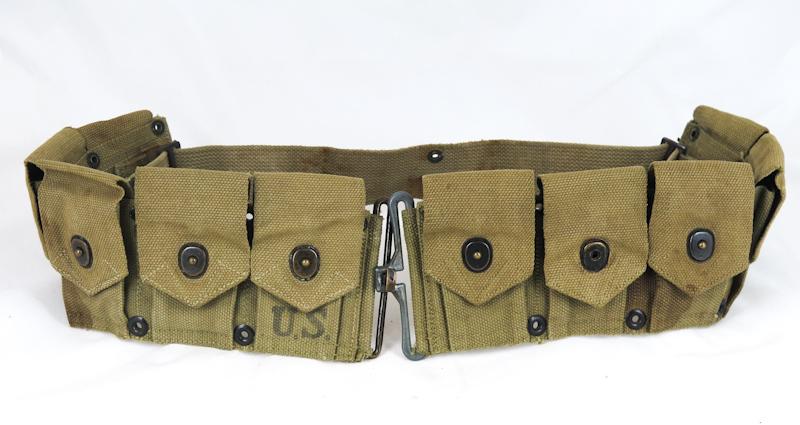 WW2 US army M1923 cartridge belt - 1942