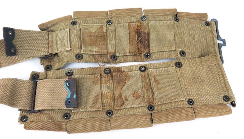 WW2 US army M1923 cartridge belt - 1942