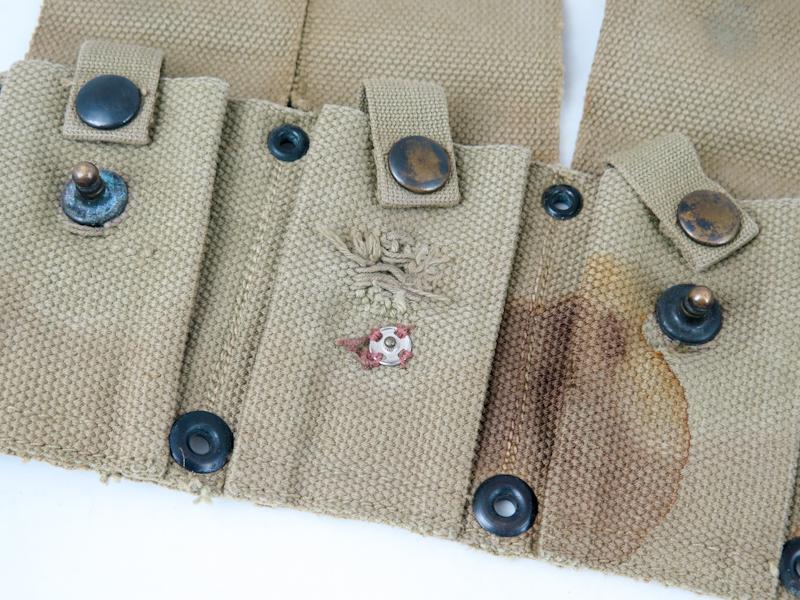 WW2 US army M1923 cartridge belt - 1942