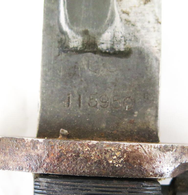 WW2 US army M1905E1 side arm