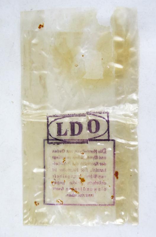WW2 German LDO envelopes - paper and cellophane