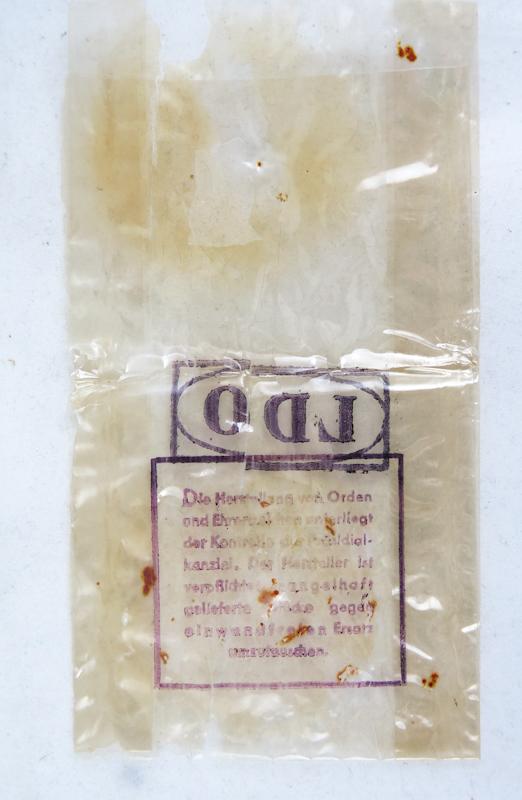 WW2 German LDO envelopes - paper and cellophane