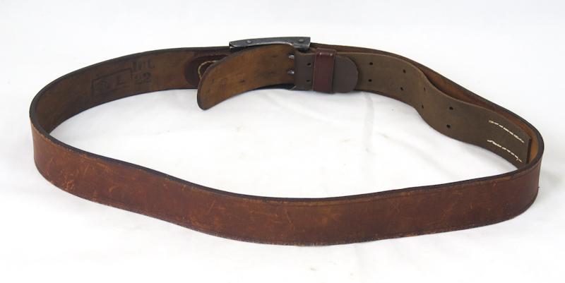 Pre-war Finnish M1922 belt and buckle - 1922