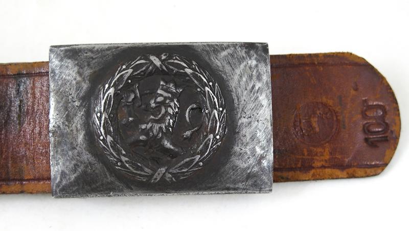 Pre-war Finnish M1922 belt and buckle - 1922