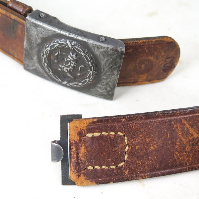 Pre-war Finnish M1922 belt and buckle - 1922