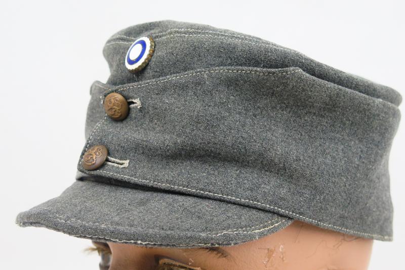 WW2 Finnish army early M36 field cap - 1939