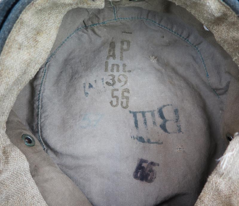 WW2 Finnish army early M36 field cap - 1939