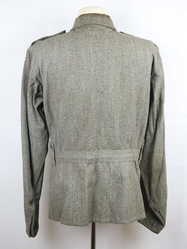 WW2 Finnish army Field artillery 2nd lieutenant M36 summer blouse - 22nd Heavy artillery batallion