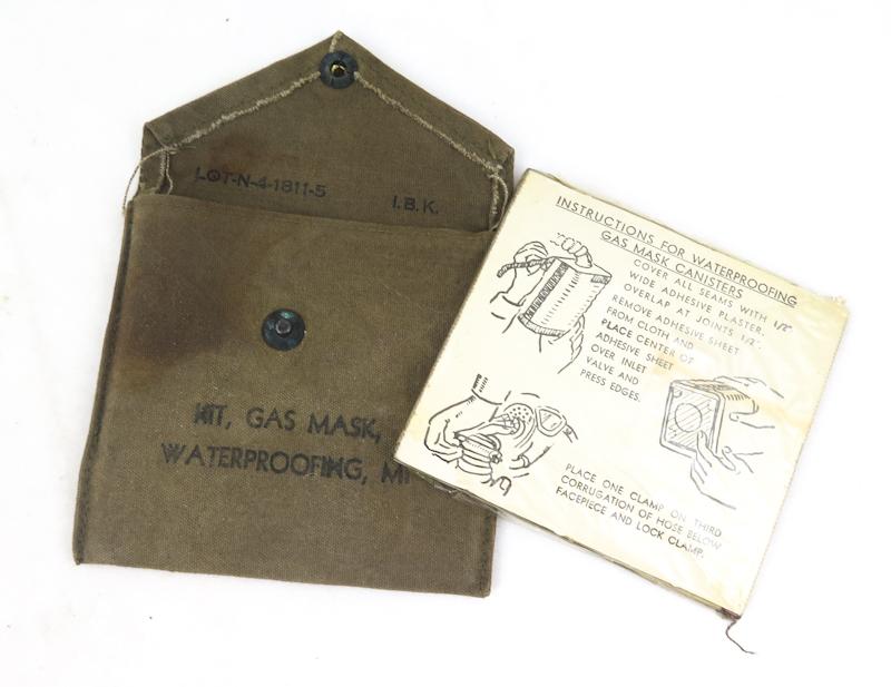 WW2 US Gas protection related items