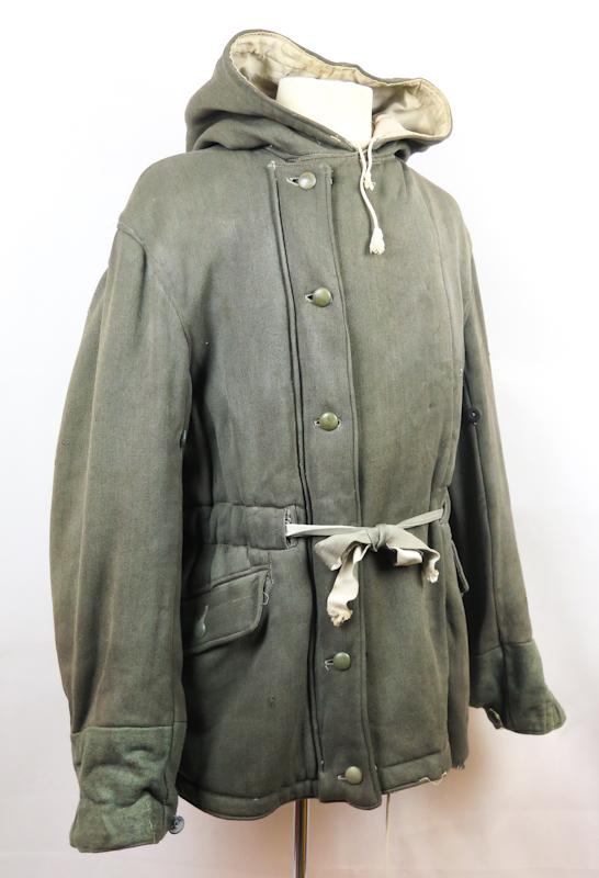 WW2 German Wehrmacht / Waffen-SS early reversible mouse-grey parka