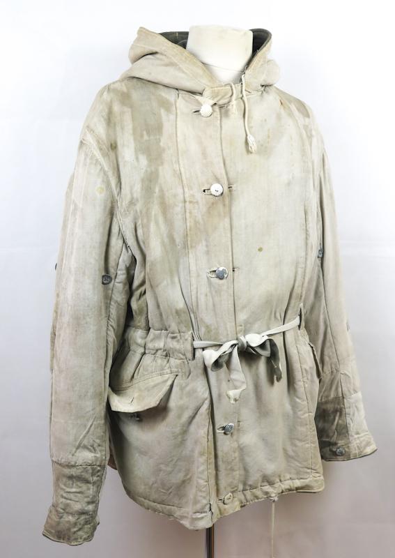 WW2 German Wehrmacht / Waffen-SS early reversible mouse-grey parka