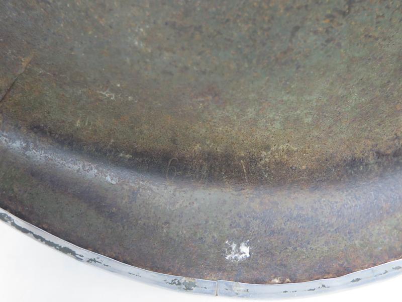 WW2 US M1 steel helmet