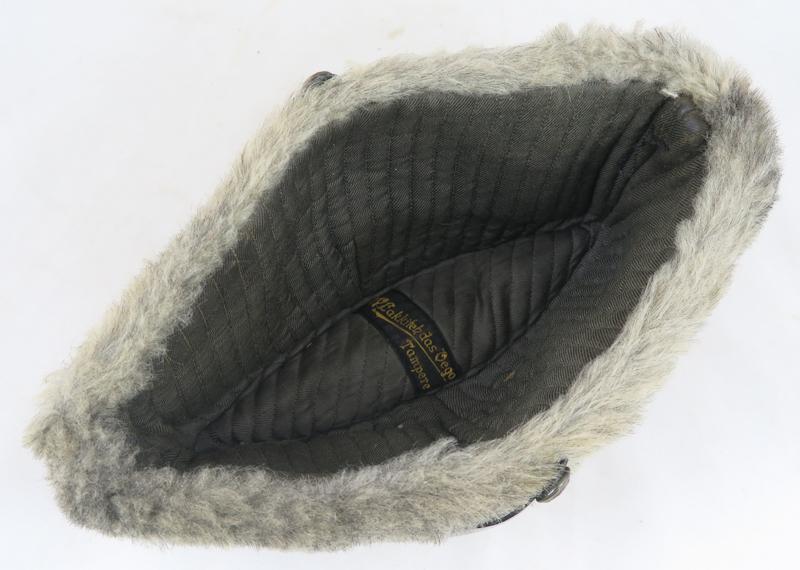 WW2 Finnish army officers M/1922 fur cap - Cavalry/Artillery