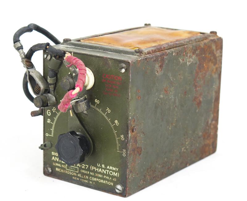 WW2 US army Signal Corps A-27 Phantom antenna
