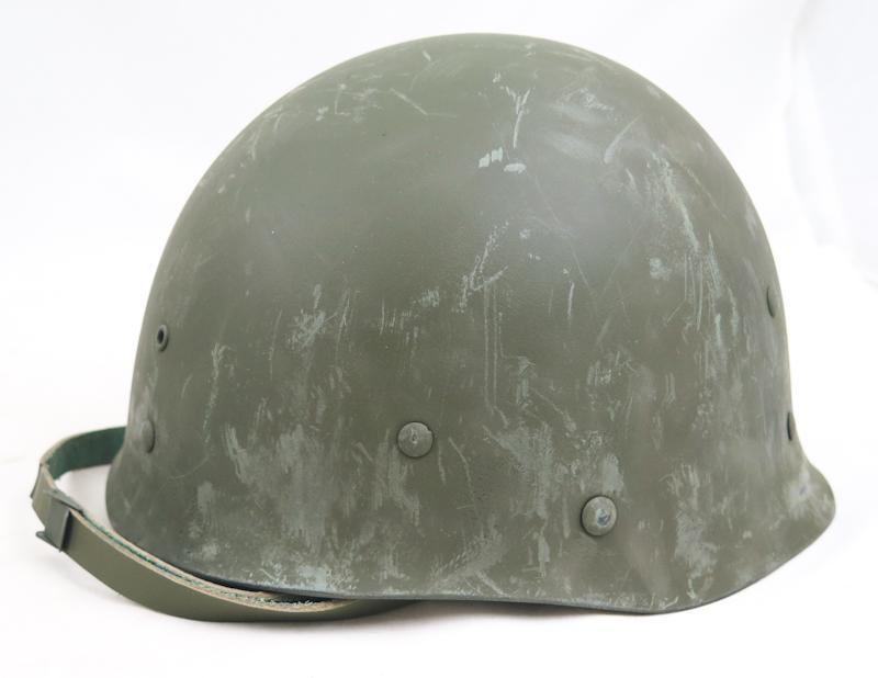 Cold war French M51 OTAN steel helmet - 1952/53