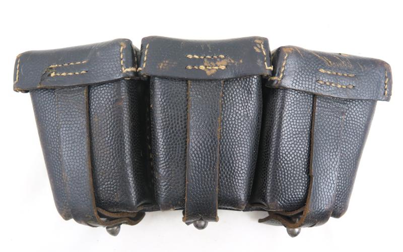 WW2 German Wehrmacht/Waffen-SS Kar98k ammo pouch - mid war