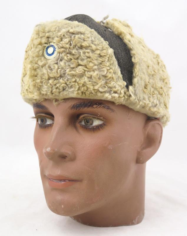 WW2 Finnish army M39 fur cap - Kulo 1944