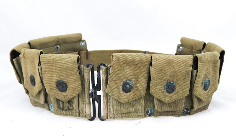WW2 US army M1923 cartridge belt - 1943