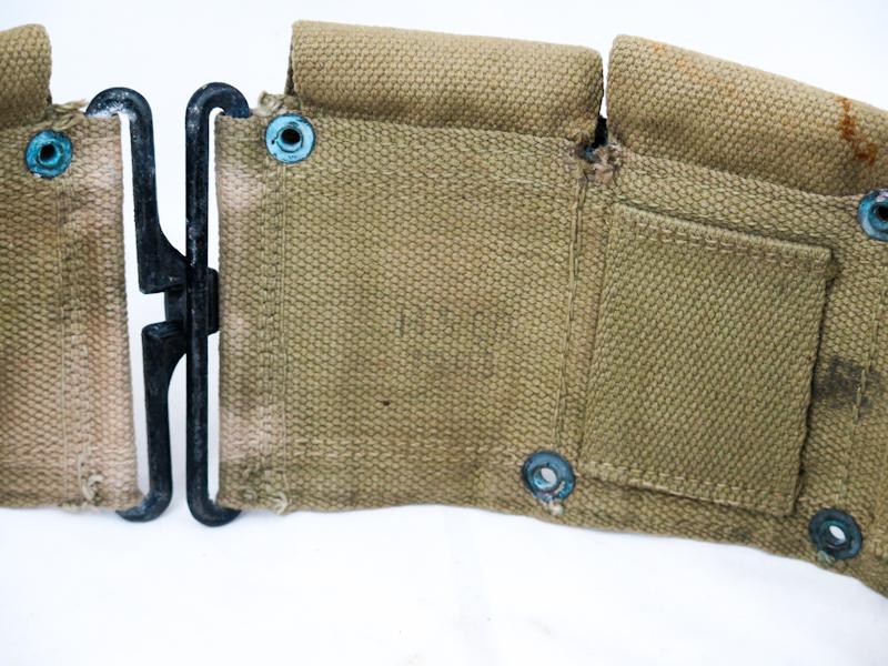 WW2 US army M1923 cartridge belt - 1943