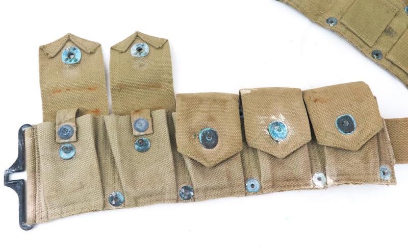 WW2 US army M1923 cartridge belt - 1943