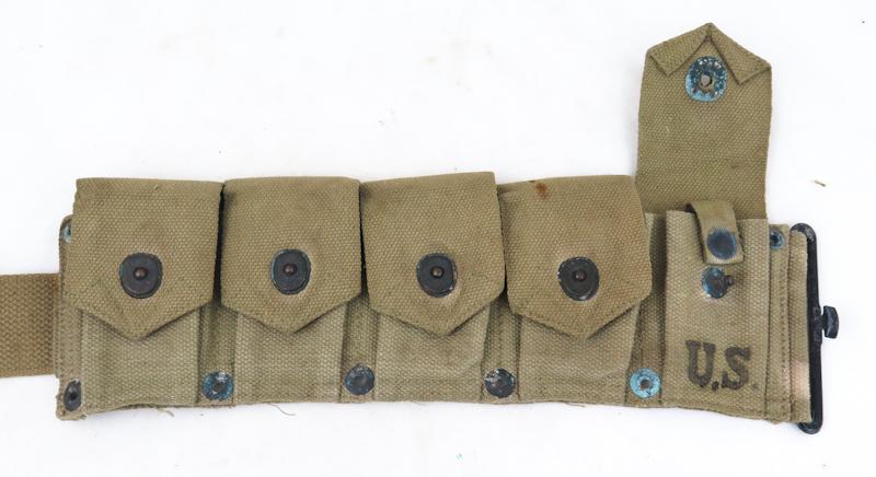 WW2 US army M1923 cartridge belt - 1943