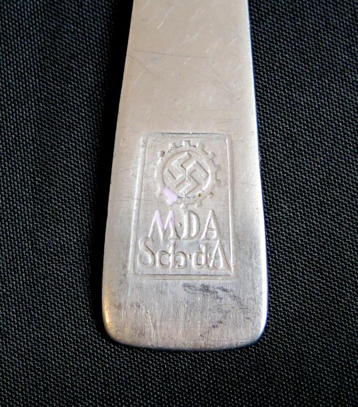 WW2 German Deutsche Arbeit Front tea spoon